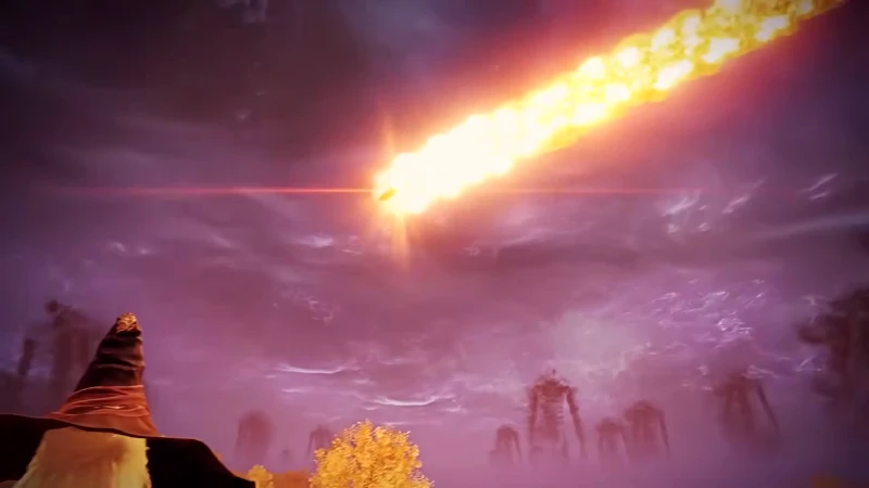 The Forsaken Hollows eruption — official DLC trailer footage (Bandai Namco)